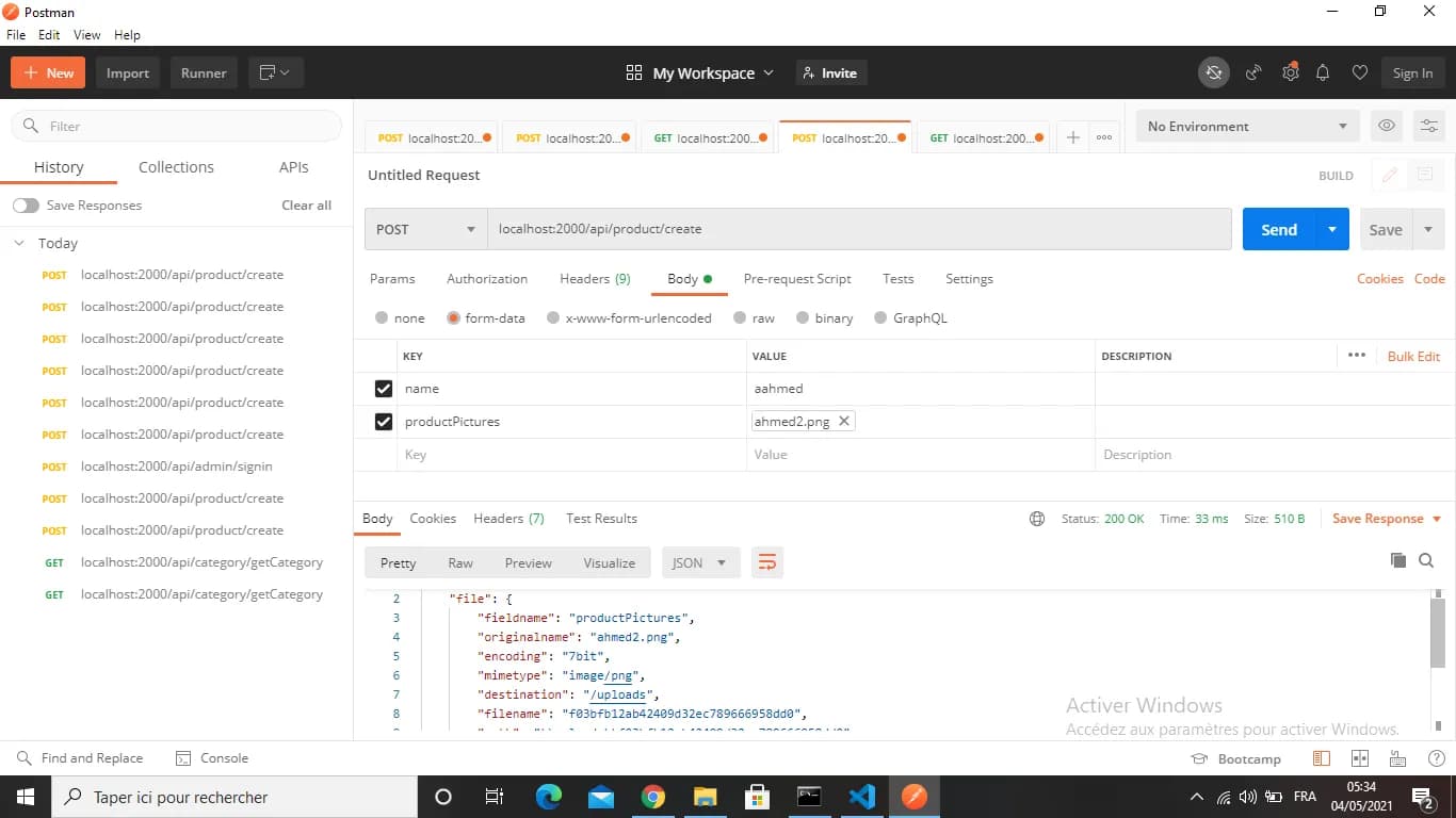 E-commerce Backend API